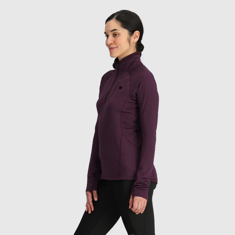 Outdoor Research - Women's Vigor Grid Quarter Zip Fleece