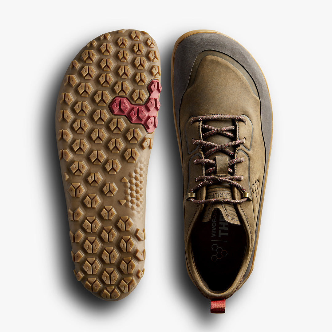 Vivobarefoot Tracker Leather Low Men's