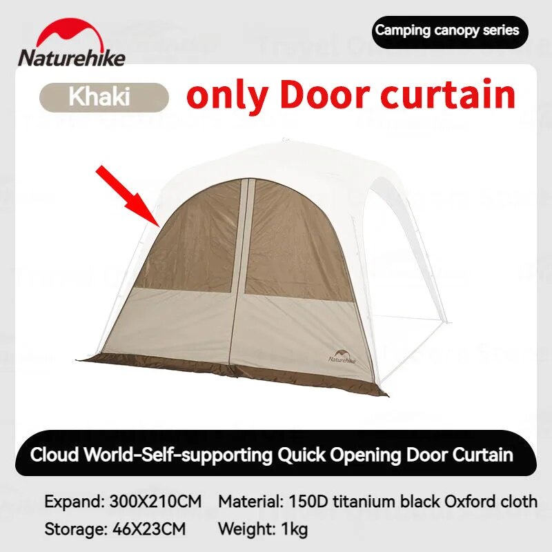 Naturehike CLOUD WORLD Series Modular Outdoor Camping Automatic Tent Canopy Multi-Functional Module Splicing Unlimited Connection Self Standing Fast