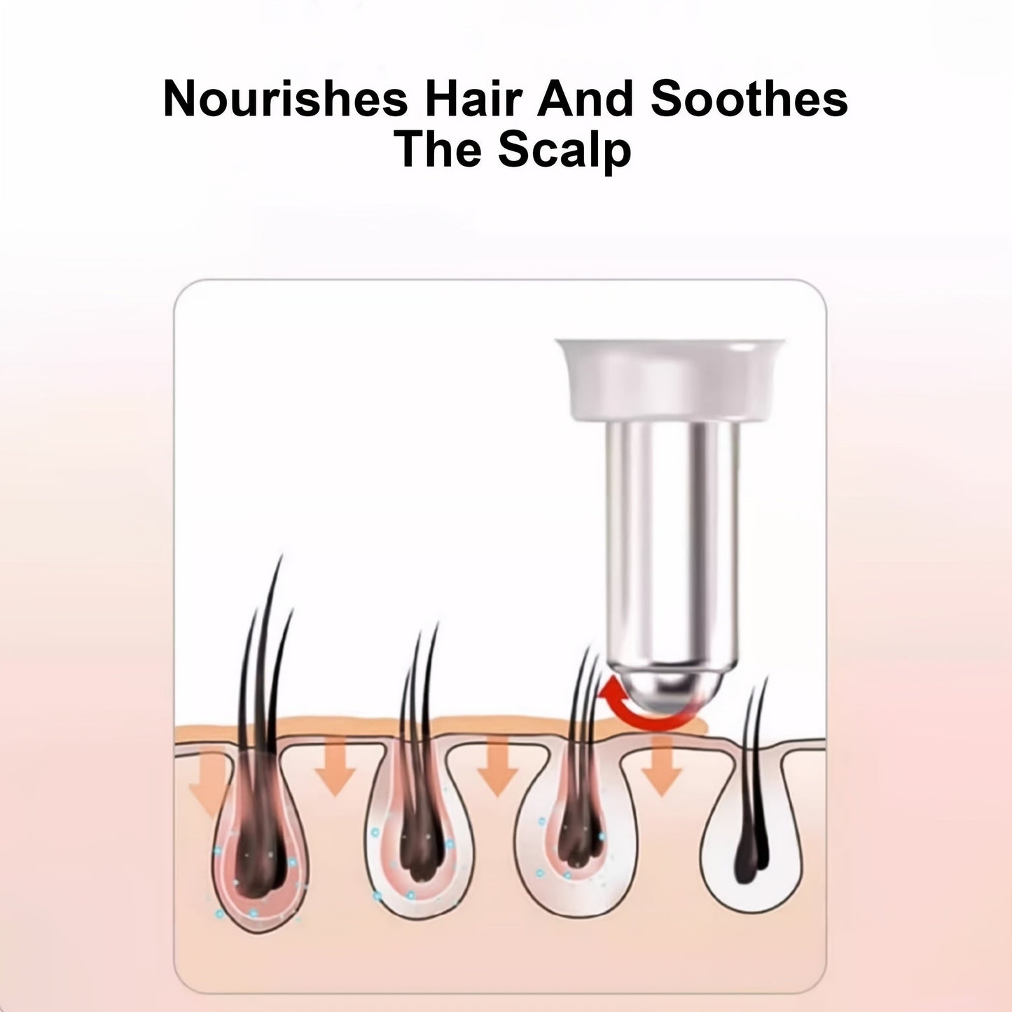 USB Rechargeable Electric Scalp Massager & Hair Growth Comb - PX0C