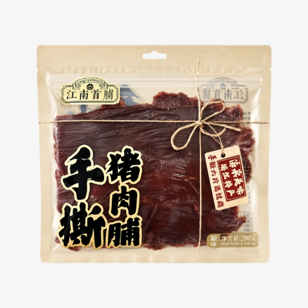 JIANGNANSHOUFU Hand-Torn Pork Jerky