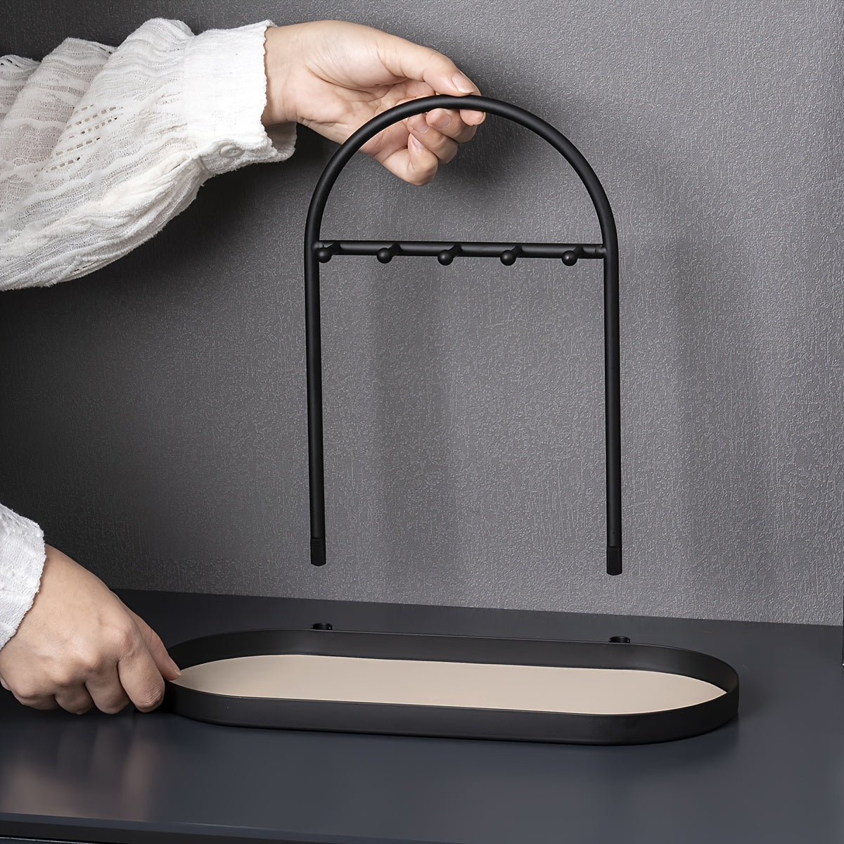 Oval Jewelry Key Holder- HMT24OJ