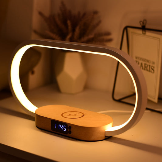 3 in 1 Wireless Charging Station Lamp