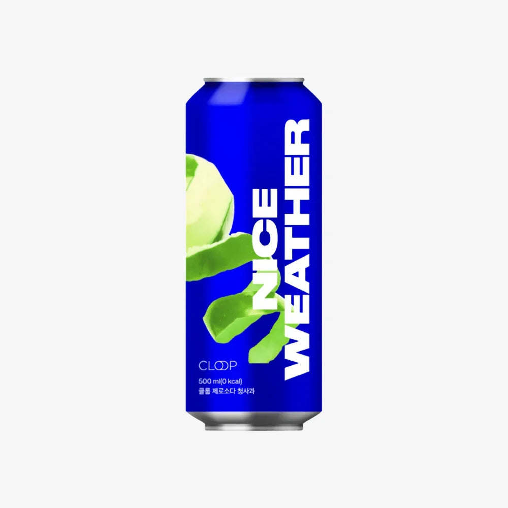 CLOOP Soft Drink (Green Apple Flavour) 500ml