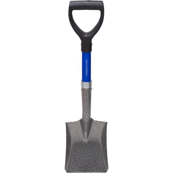 Mini Square Point Shovel w/ Fiberglass & Poly D-Grip