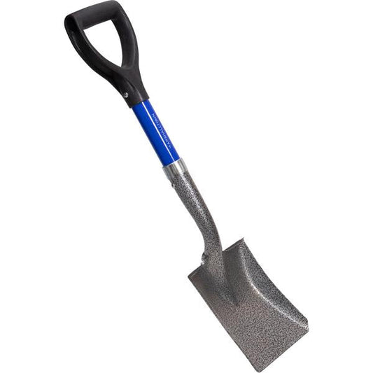 Mini Square Point Shovel w/ Fiberglass & Poly D-Grip