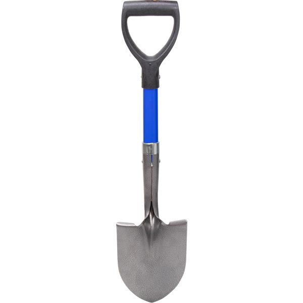 Mini Round Point Shovel w/ Fiberglass & Poly D-Grip