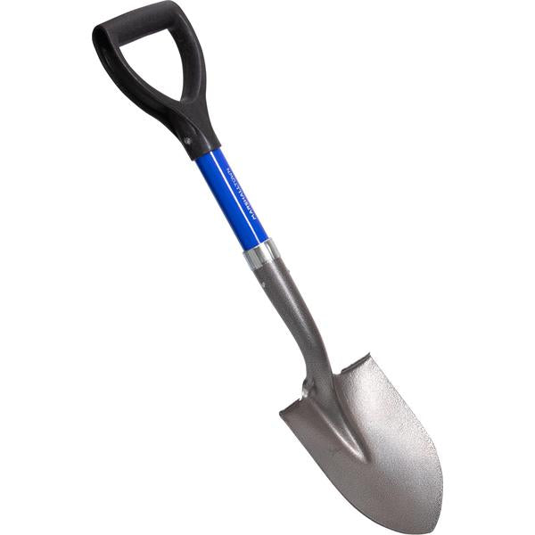 Mini Round Point Shovel w/ Fiberglass & Poly D-Grip