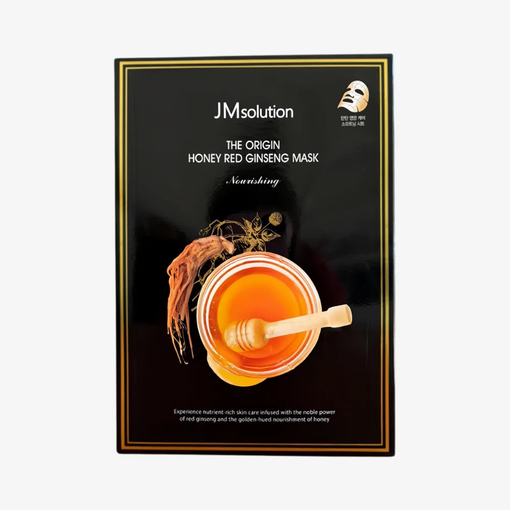 JMSOLUTION The Origin Honey Red Ginseng Mask (10)