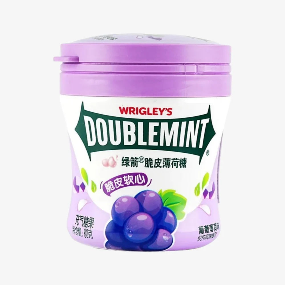 WRIGLEY'S Crispy Mint Candy (Grape Flavor) 80g