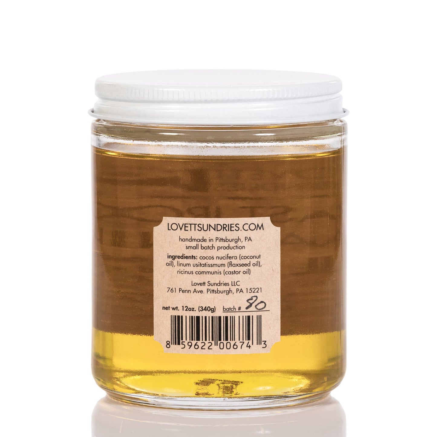 Lovett Sundries - Cast Iron Seasoning OIl