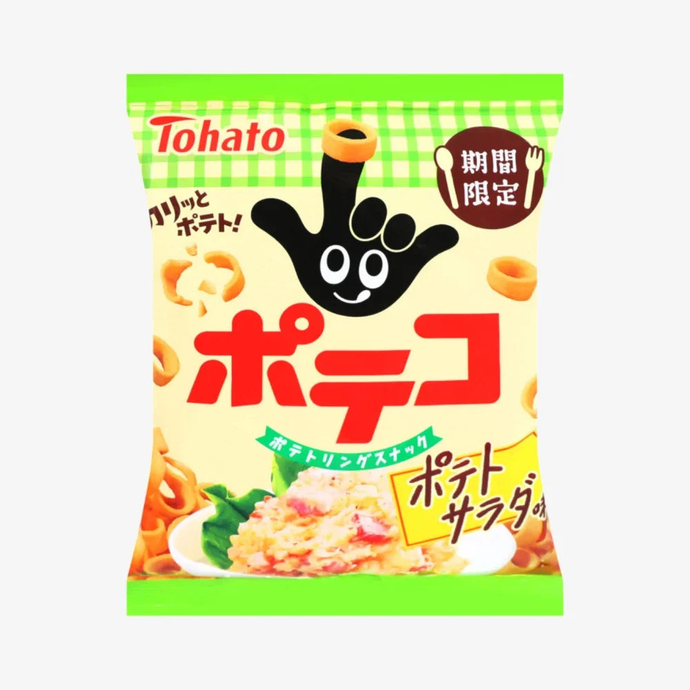 TOHATO Poteko Potato Rings (Salad Flavor) 52g
