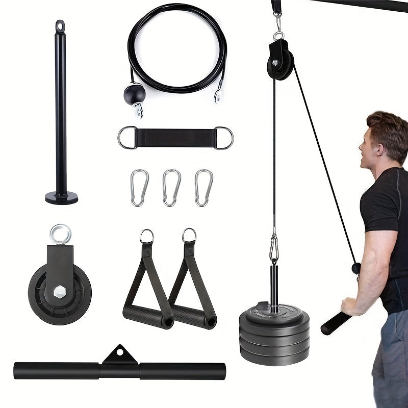 Tricep Exercise Set, Home Gym Pulley Equipment TJR1W8K