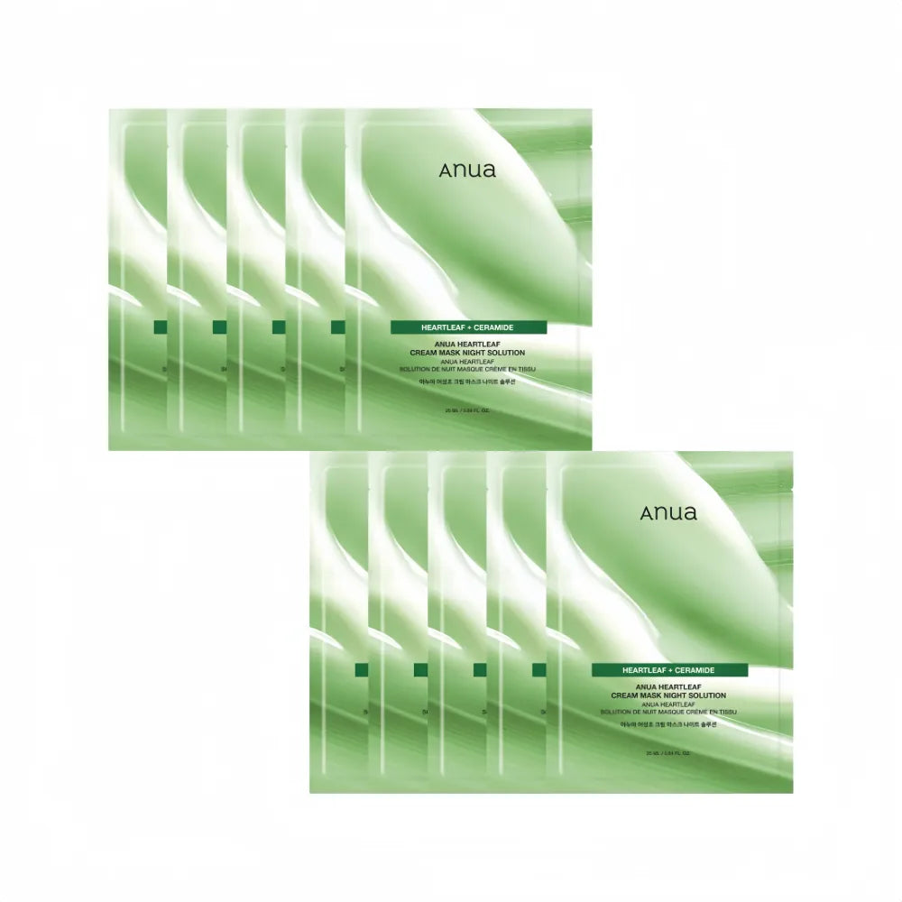 ANUA Heartleaf Cream Mask Night Solution (10)