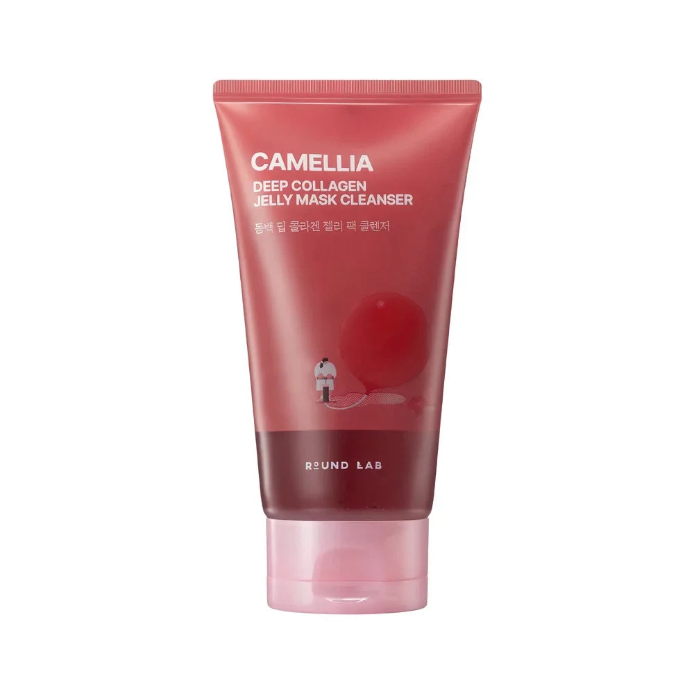 ROUND LAB CAMELLIA DEEP COLLAGEN JELLY MASK CLEANSER 150ml