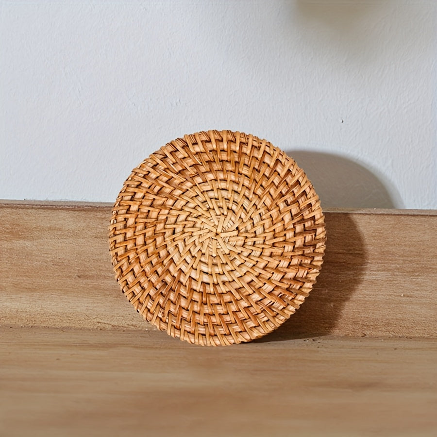 Handmade Rattan Coasters - H3NJ