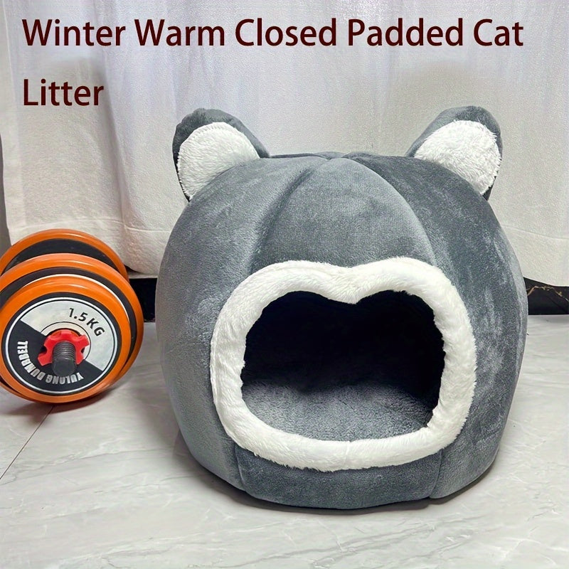 Winter Warm Cat House- HMT24CH