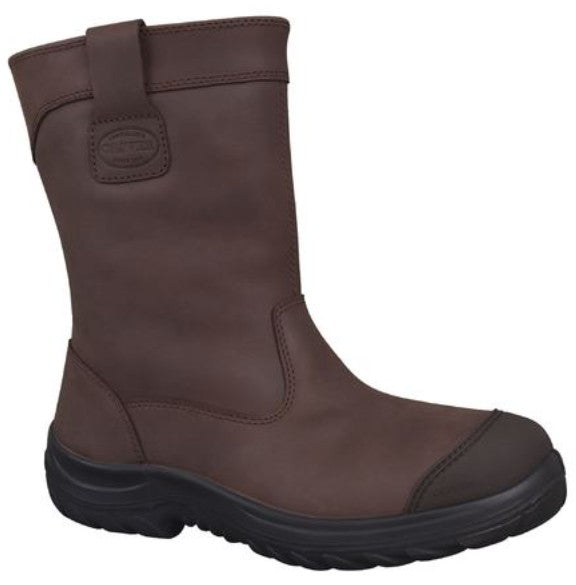 Oliver WB 34 Series 250mm Brown Pull On Riggers Boot