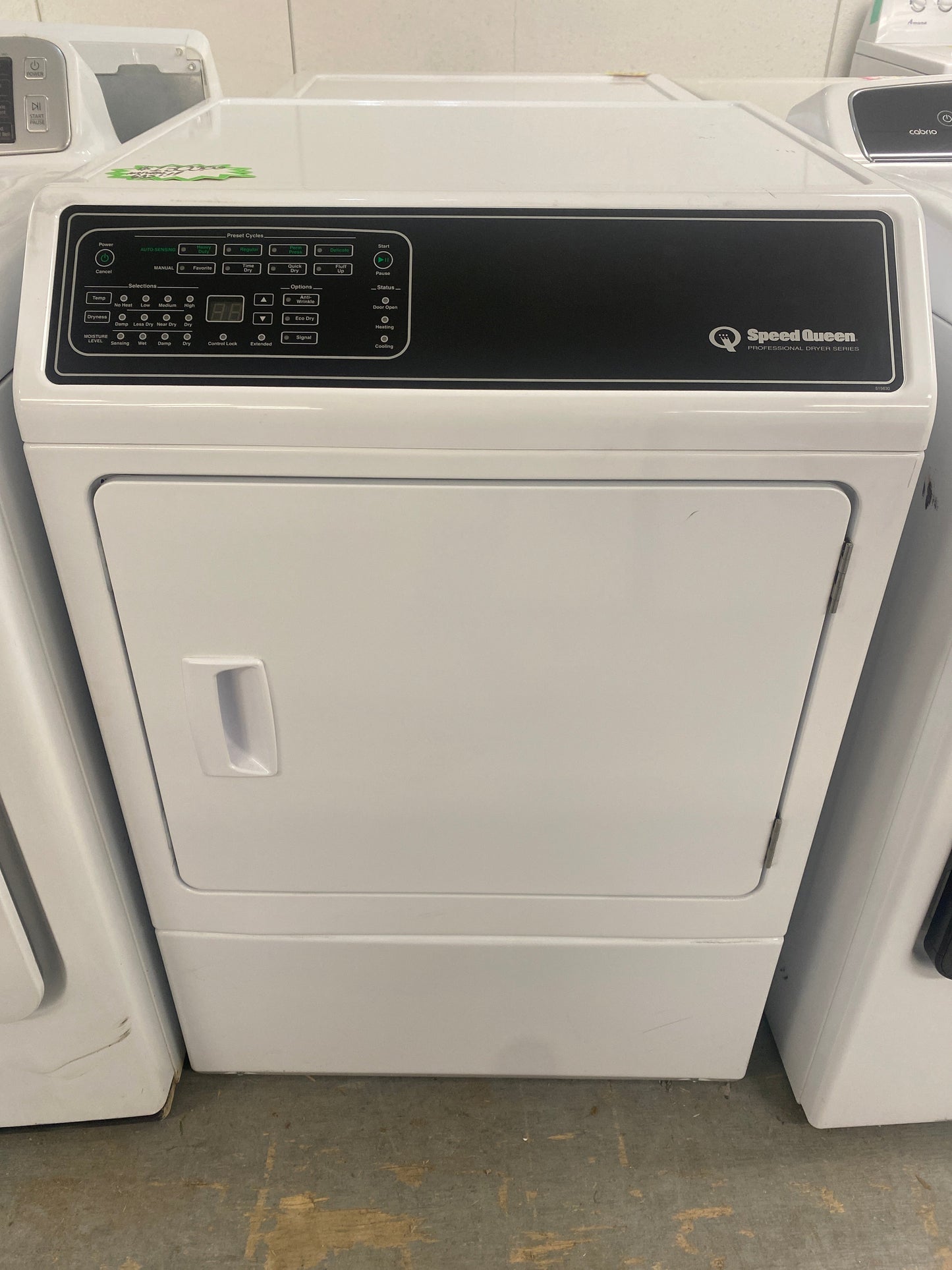 Speedqueen Commercial 7.2 cu. ft. Natural Gas Dryer