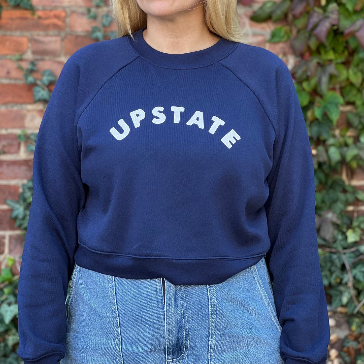 Upstate Arch Crop Crewneck