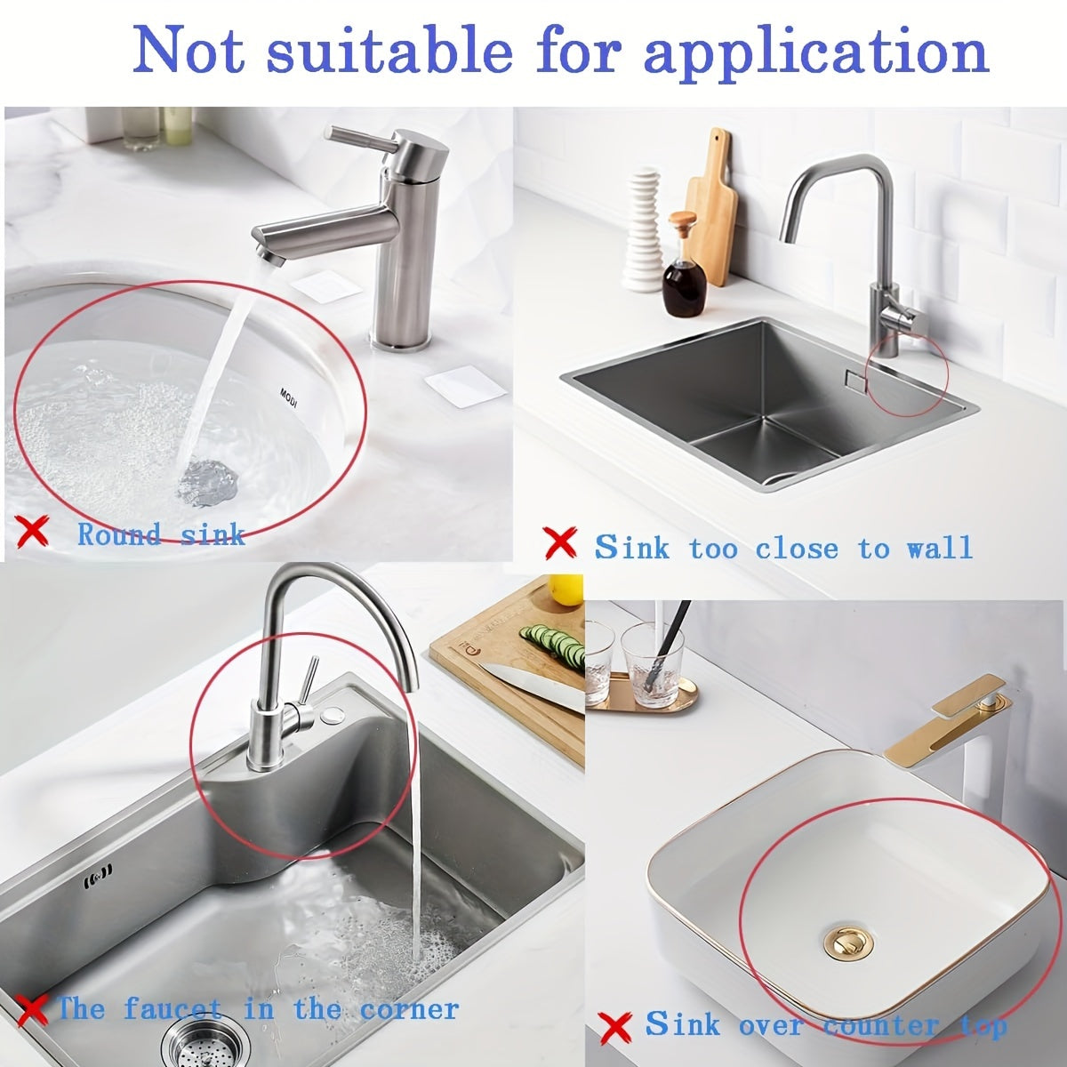 Silicone Sink Splash Guard- HMT21SG