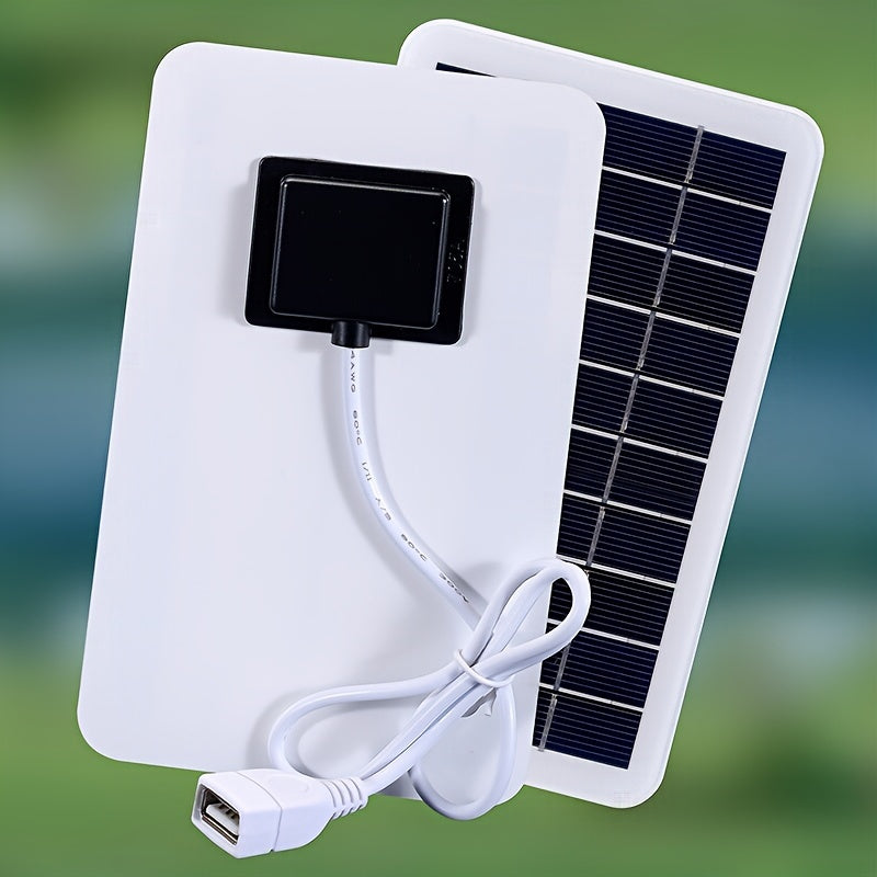 Portable Monocrystalline Solar Charger with USB - TJR6Q3Y