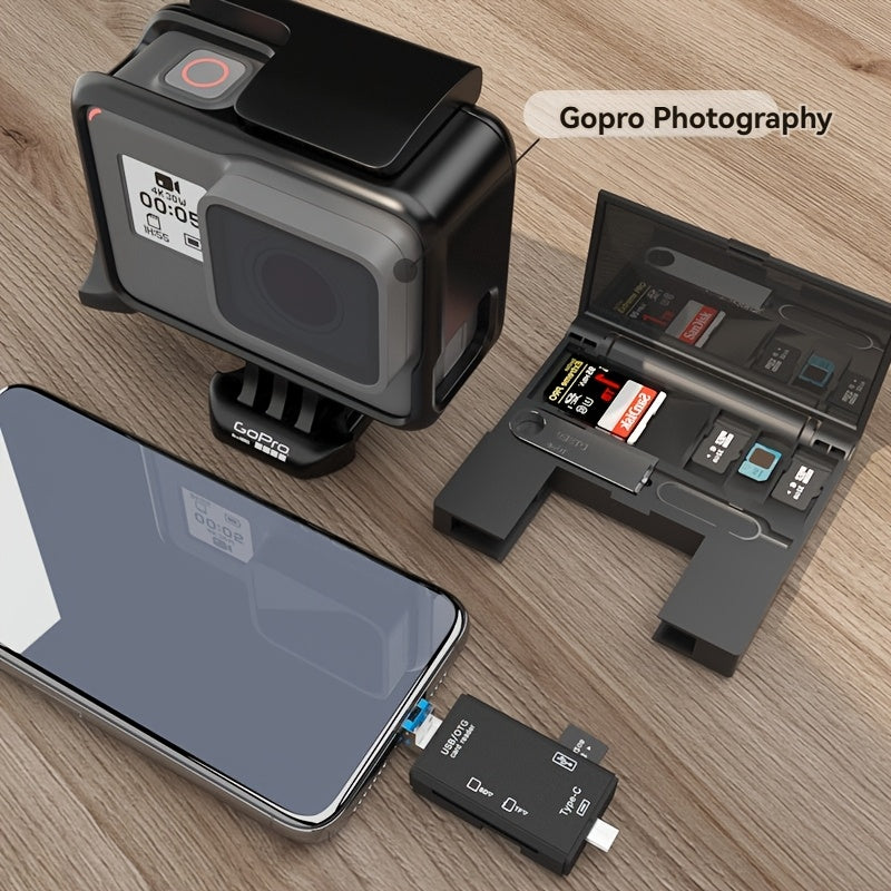 7in1 OTG Card Reader- HMT14TR