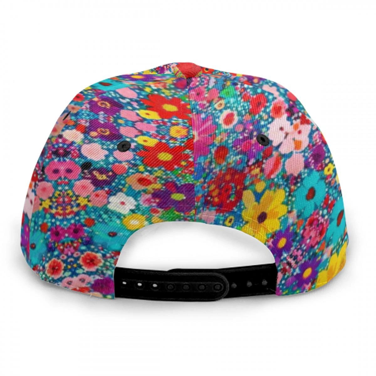 Garden of Eden AOP Flat Brim Cap | Botanical Print Hat