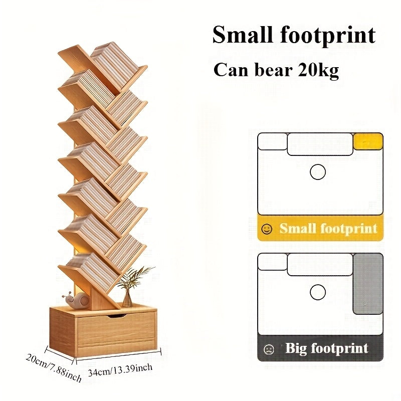 Modern Tree Bookshelf- HMT25BS