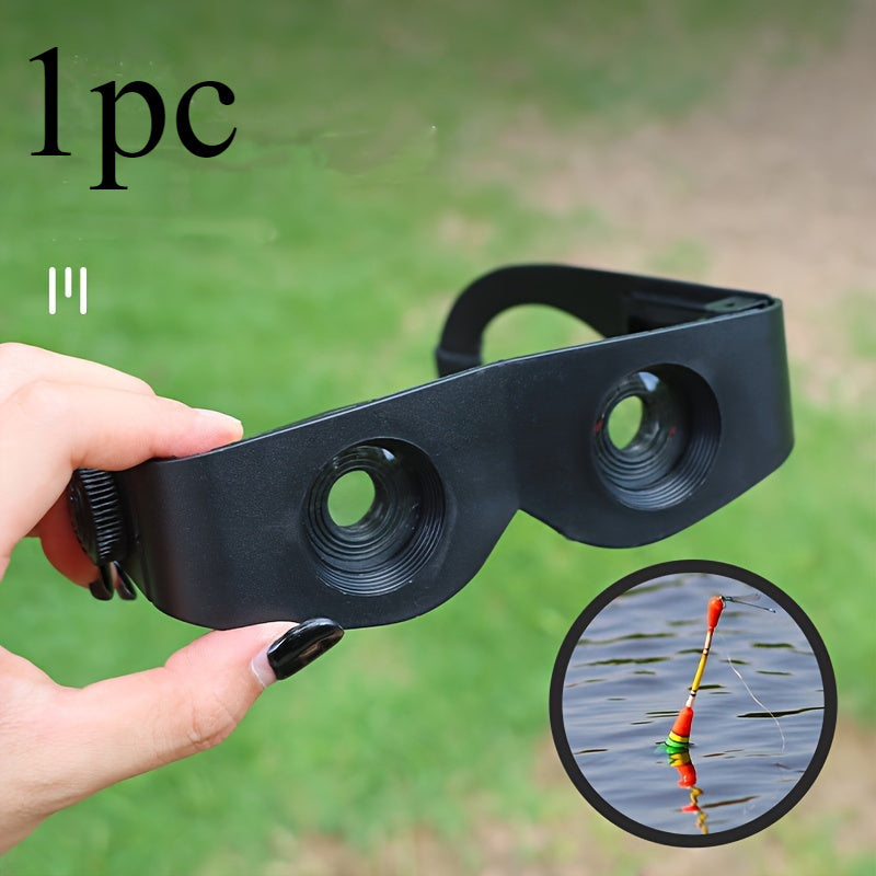 Black PP Fishing Glasses with Adjustable Magnifying Lens - TJR5M8B