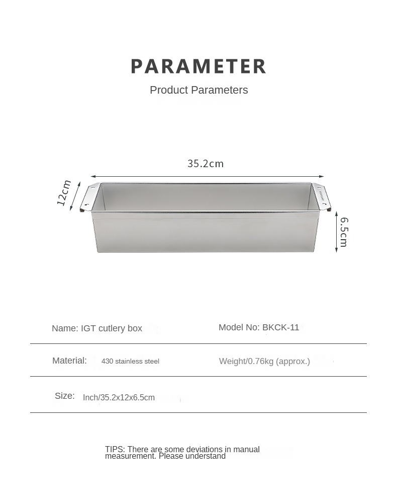 Campingmoon BK/CK-11 IGT Cutlery Box Multipurpose Food Kitchen Cutlery Storage Container Box Rack Half Unit Integrated Grill Table Accessories IGT Compatible