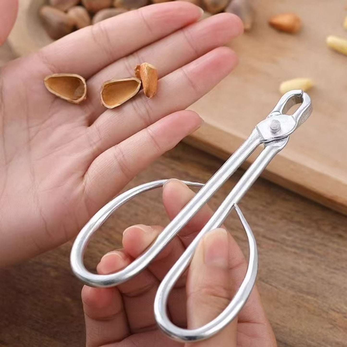 Durable Nut Opener for Pine Nuts & Sunflower Seeds TJR8M3L