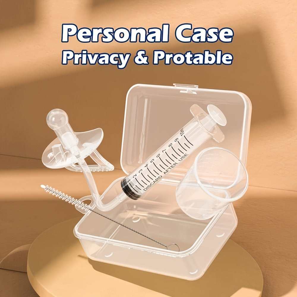 Silicone Medicine Dispenser with Pacifier Dropper, BPA-Free – TJR6M9Y