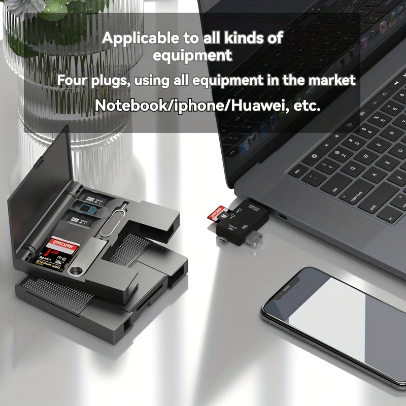 7in1 OTG Card Reader- HMT14TR