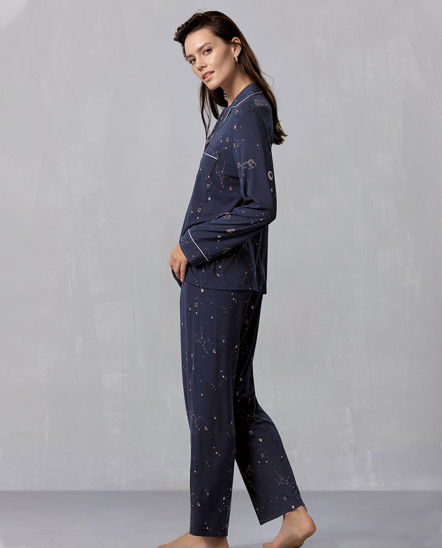 Aimer Milk Fiber Collection Pajama Set