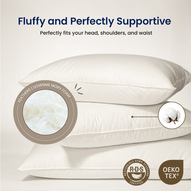 Feather Down Throw Pillow