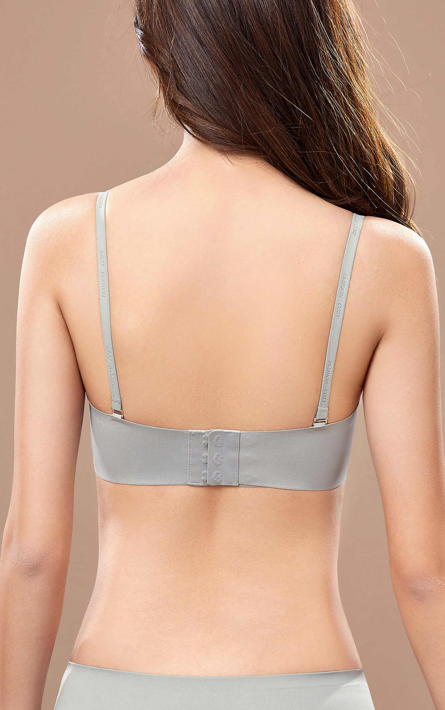 Airy Seamless Full Coverage Wireless Thin Cups Tube Top Bra #16008