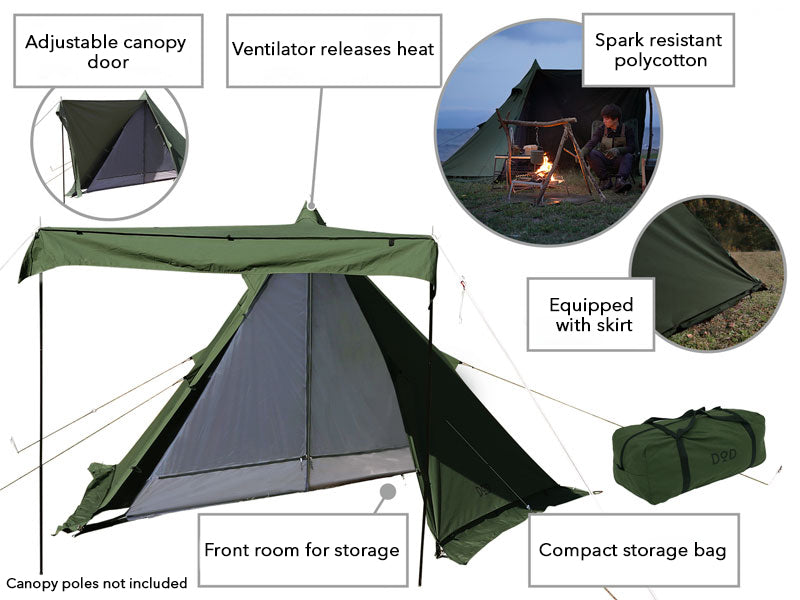 Musha 1Pole Tent