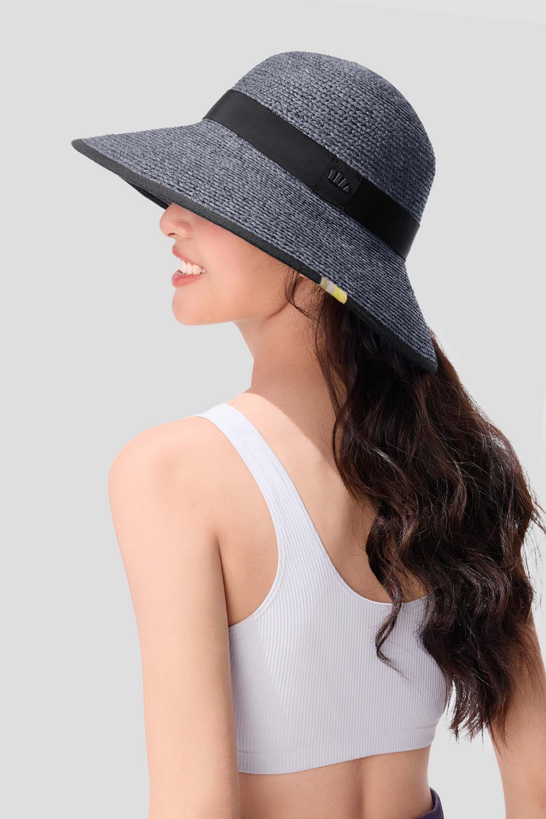Horizon - Women's Wide Brim Sun Straw Hat UPF50+ AL717