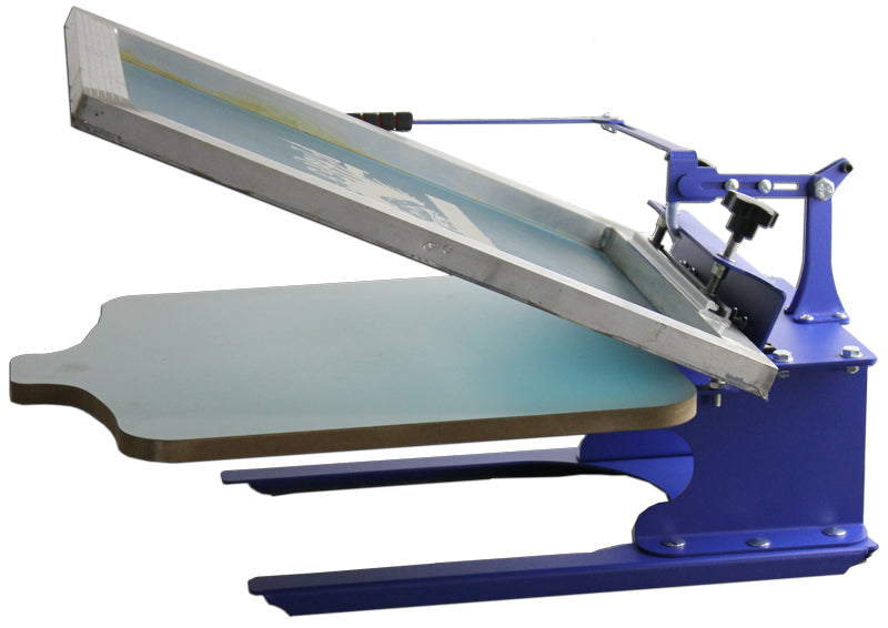 1 Color 1 Station Screen Printing Machine