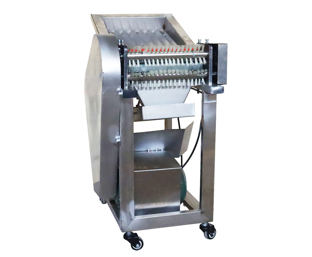 Pea peeling machine