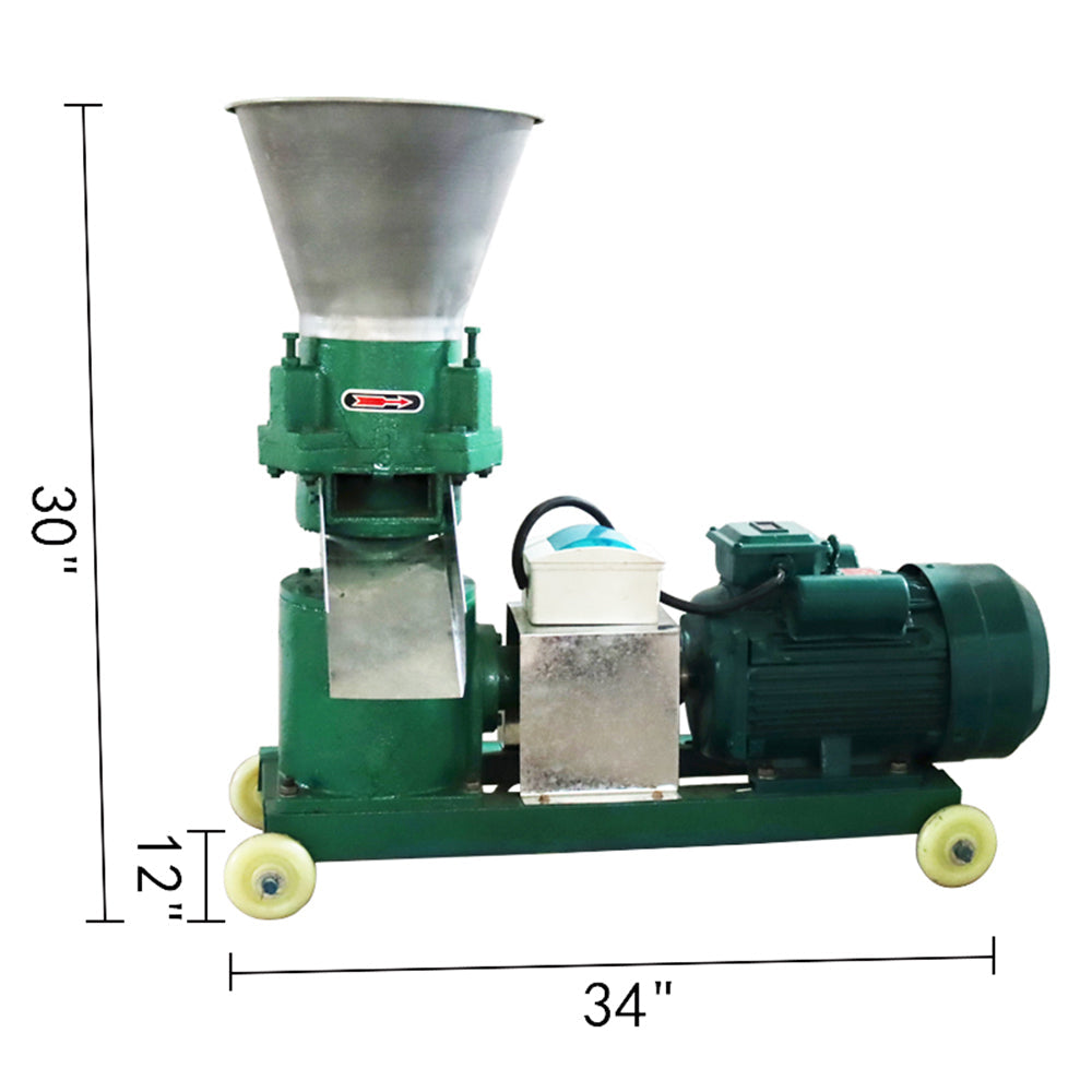 Chicken Feed Pellet Mill Machine 2MM 4.5KW