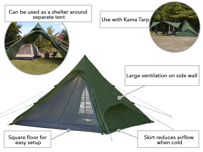 RX Pyramid Tent (L)