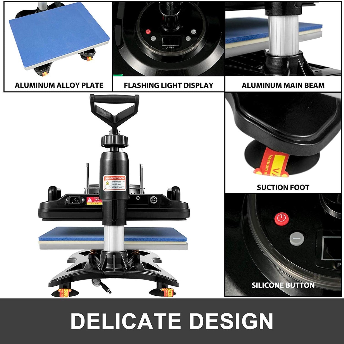 5in1 Upgraded Multifunctional Heat Press Machine