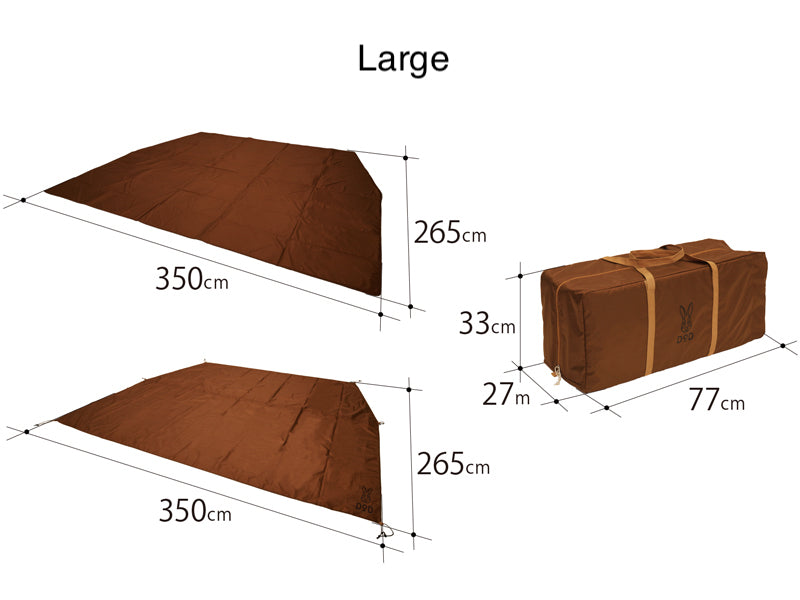 Mat Set for Kamaboko Super Tent