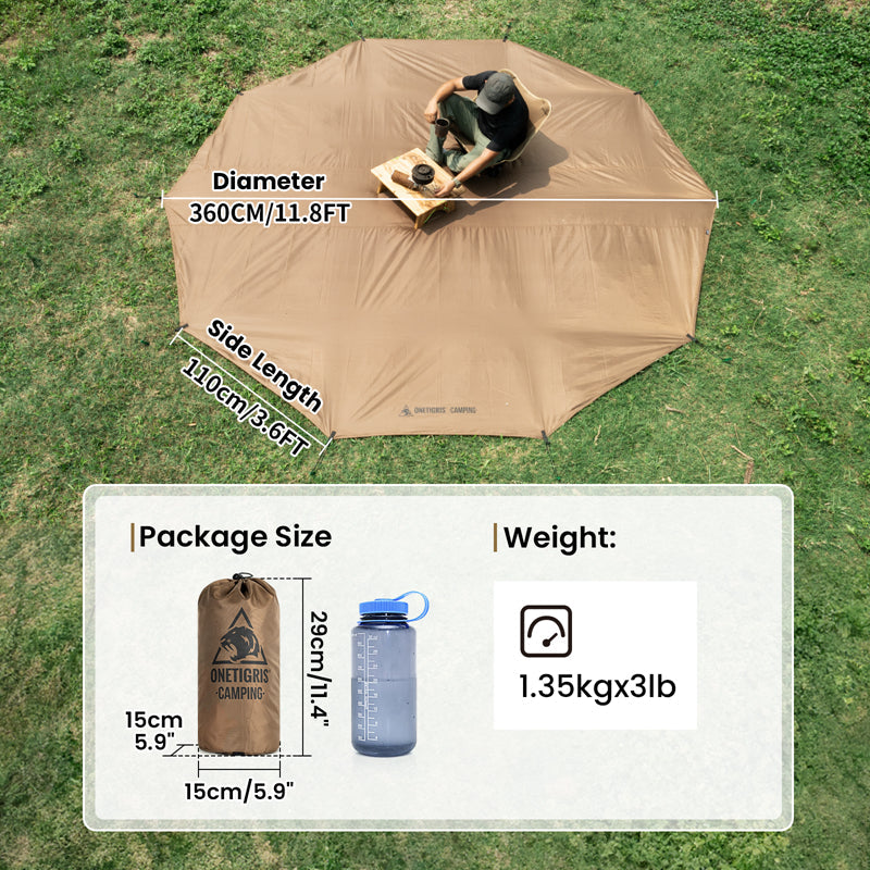 Rock Fortress Tent Footprint
