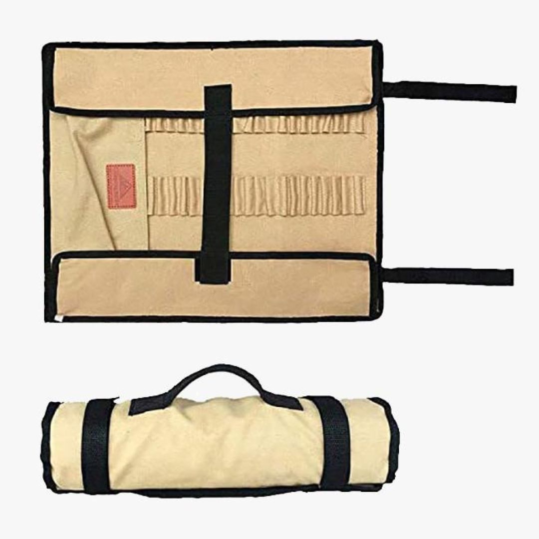 Campingmoon Cotton Canvas Tent Stakes Case Storage Bag