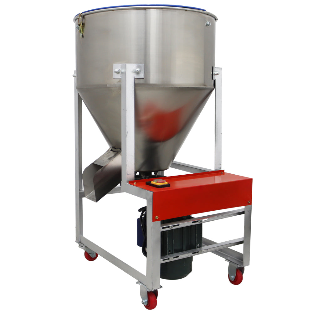 75kg/165Lbs SS Feed Mixer Granular Plastic Food Powder Mixer