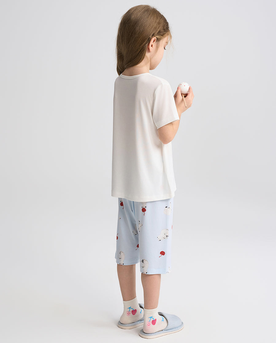 Aimer Kids Modal Pajama Set for Girls