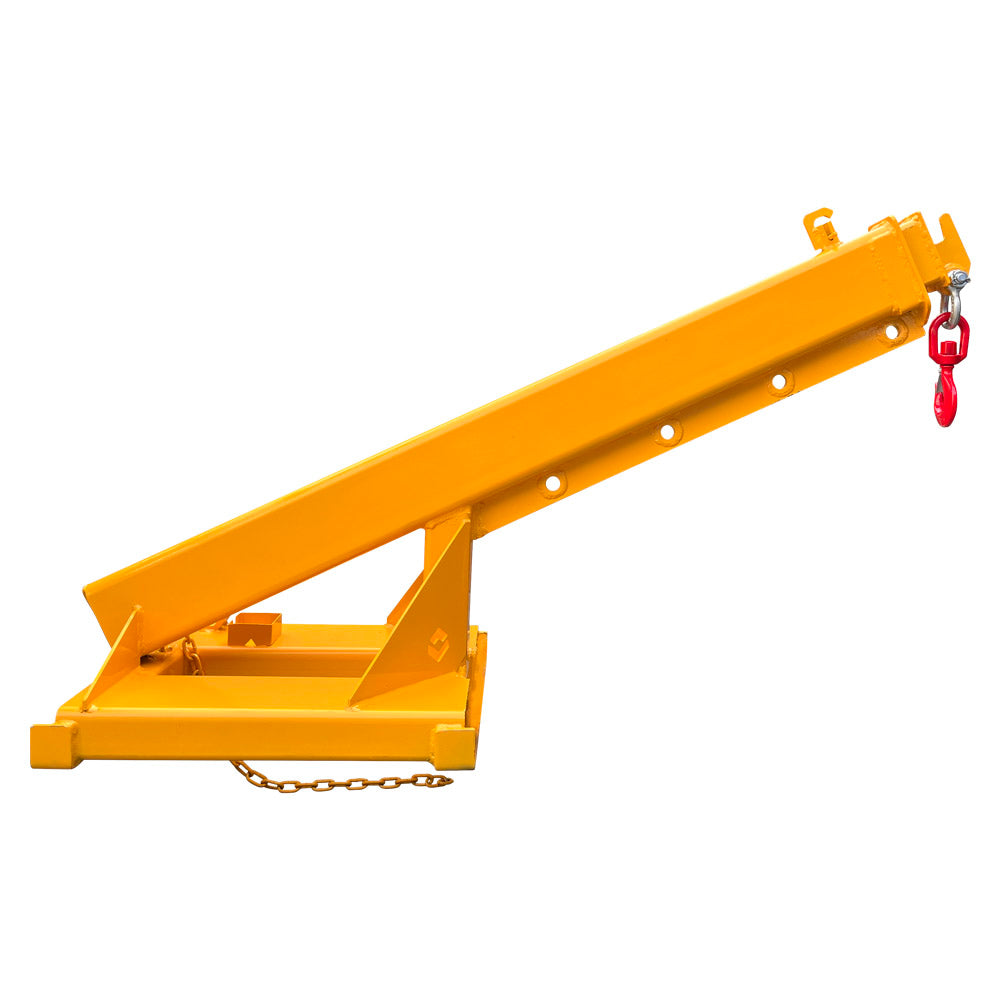 2T Adjustable Mobile Crane Lifting Hoist Truss Jib Boom Hook